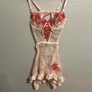 Floral Lace Lingerie